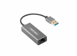 Natec NNC-1924 NATEC CRICKET externí Ethernet síťová karta USB 3.0 1X RJ45 1GB kabel
