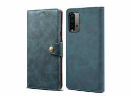 Lenuo Leather pro Xiaomi Redmi 9T, modré