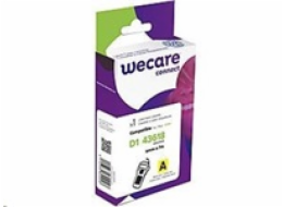 WECARE ARMOR páska pro DYMO S0720790, černá/žlutá, 6mm x 7m