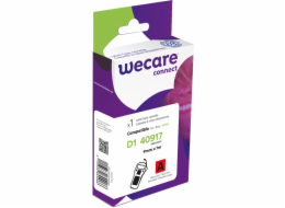 WECARE ARMOR páska kompatibilní s DYMO S0720720,Black/Red,9MM*7M