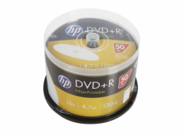 DVD+R HP 4,7 GB (120min) 16x Inkjet Printable 50-cake