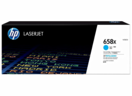 HP 658X Cyan LaserJet Toner Cartridge (28,000 pages)