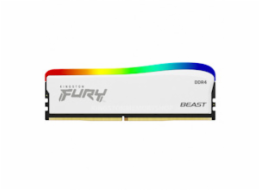 Kingston FURY Beast White DDR4 8GB 3600MT/s DIMM CL17 RGB SE