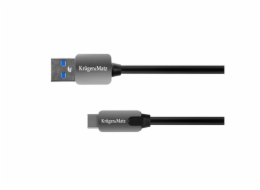 Kabel KRUGER & MATZ KM0347 USB/USB-C 0,5m Black