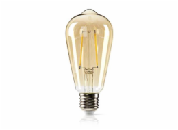 NEDIS LED žárovka E27/ ST64/ 4,9 W/ 220 V/ 470 lm/ 2100 K/ stmívatelná/ extra teplá bílá/ retro styl