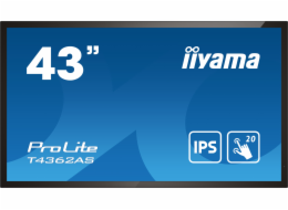 43" iiyama T4362AS-B1:IPS,4K UHD,Android,24/7