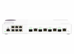 QNAP řízený switch QSW-M2106-4C (6x 2,5GbE RJ45 a 4x kombinované 10GbE SFP+ / 10GbE RJ-45)