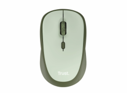 TRUST myš Yvi+ Wireless Mouse Eco Green, zelená