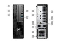 Počítač Dell OptiPlex 3000 SFF i5-12500, 8GB, 256GB SSD, W10 Pro, 3Y NBD