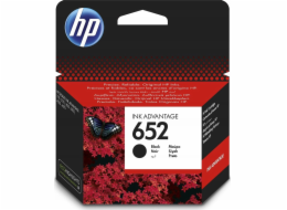 HP 652 originální inkoustová kazeta černá F6V25AE Cart No.652 pro DJ3835, Black