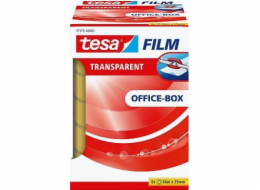 tesafilm transparent, 6 Rollen, 25mm, Office Box, Klebeband