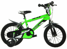 Dětské jízdní kolo Dino Bikes 414UL zelené 14" chlapecké