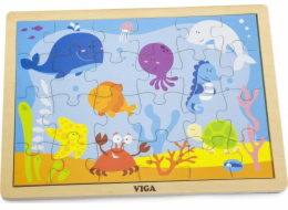 Dětské dřevěné puzzle Viga Oceán