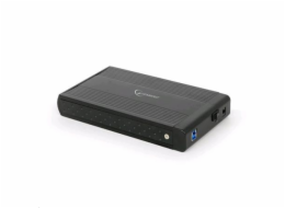 GEMBIRD Externí box pro 3.5" zařízení, USB 3.0, SATA, černý