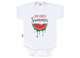 Body s potiskem New Baby My first Summer