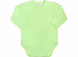 Kojenecké body celorozepínací New Baby Classic zelené