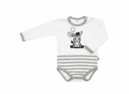 Kojenecké bavlněné body New Baby Zebra exclusive