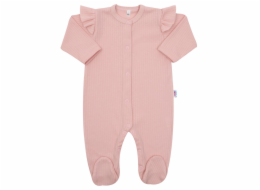 Kojenecký bavlněný overal New Baby Practical růžový holka