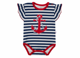 Holčičí body s krátkým rukávem New Baby Marine