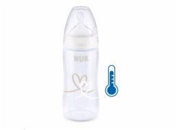 Kojenecká láhev NUK FC+Temperature Control 300 ml BOX-Flow Control savička beige