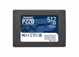 SSD disk Patriot P220 2,5" 256GB, SATA III