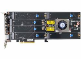 ARECA 6x M.2 NVMe/SATA RAID0/1/10/JBOD card , PCIe4.0 x8 Card, full profile