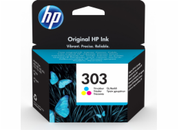 HP 303 Tri-color Original Ink Cartridge (165 pages), T6N01AE