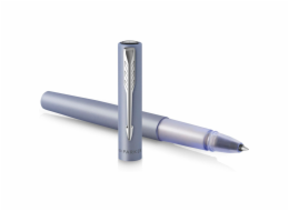 Parker Vector XL Metallic Silver Blue C.C. Roller Ball F