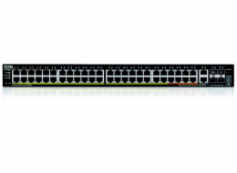 Zyxel XGS2220-54HP, L3 Access Switch, 600W PoE, 40xPoE+/10xPoE++, 48x1G RJ45 2x10mG RJ45, 4x10G SFP+ Uplink, incl. 1 yr