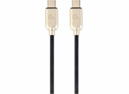 Gembird CC-USB2PD60-CMCM-2M USB cable USB 2.0 USB C Black