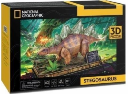 Puzzle 3D National Geographic - Stegozaur