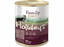 FAMILY FIRST Junior Lamb with beets - Wet dog food - 400 g