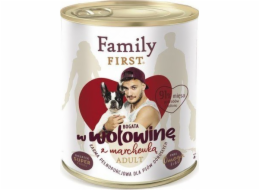 FAMILY FIRST Adult Chicken with beets - Wet dog food - 800 g