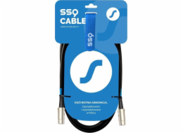 SSQ MIDI1 SS-1417 Kabel MIDI (5-pin) - MIDI (5-pin) 1 m Černá