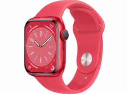 Watch Series 8 GPS, 45 mm Koperta z aluminium w kolorze (PRODUCT)RED z paskiem sportowym w kolorze (PRODUCT)RED - regular