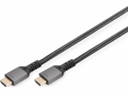 Digitus HDMI - HDMI kabel 3m šedý (DB-330200-030-S)