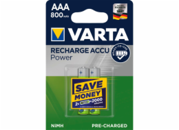 50x2 Varta Rechargeable Accu NiMh 800 mAh Micro VPE Masterk.