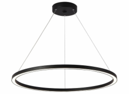 IMMAX NEO FINO SMART závěsné svítidlo 1 kruh, 80cm, 60W, černé, Zigbee 3.0, TUYA