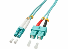 Lindy Fiber Optic Patchcord LC/SC OM3 50/125um, Multimode, 10m (46394)