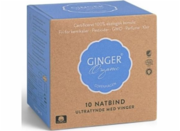 Ginger Bio GINGER ORGANIC_ Hygienické vložky na noc 10 ks