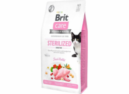 BRIT Care Grain Free Sterilized Sensitive - suché krmivo pro kočky -  7 kg