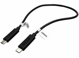 Kabel USB Target microUSB - microUSB 0.3 m Czarny