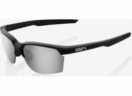 100% Sportcoupe Matte Black HiPER Silver Mirror Lens Brýle