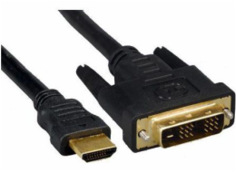 HDMI - DVI-D kabel 3m černý