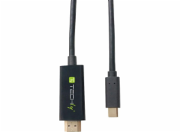 Techly USB-C – kabel HDMI 2 m černý (106312)