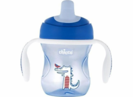 Chicco 692120-STŘÍBRNÝ HRNEK S VÝPUSTKOU 6M+CH