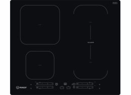 Indesit IB 65B60 NE Black Built-in 59 cm Zone induction hob 4 zone(s)