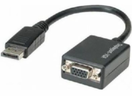 Techly DisplayPort - D-Sub (VGA) AV adaptér černý (325325)