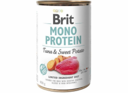 Brit Mono Protein Tuňák & bramborová plechovka 400g