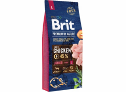 Brit Premium by Nature Junior L 15kg granule pro štěňata